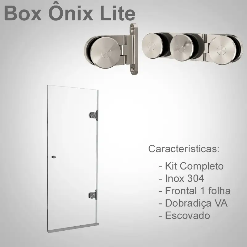 Frontal 1 Folha Escovado